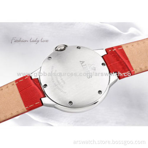 Premium Quality Blue Balloon Stainless Steel Analog Watches with Genuine Leather Strap